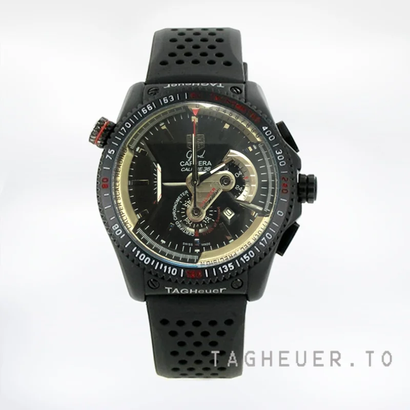 Tag Heuer Carrera CAV5185.FT6020 43mm Men's Black-tone Quartz