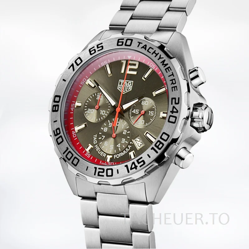 Tag Heuer Formula 1 CAZ101Y-001 43mm Men Quartz Stainless Steel