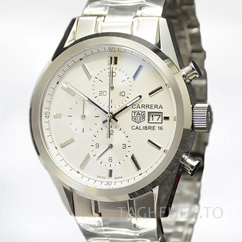 Tag Heuer Carrera Men 43mm CBK2112-001 Quartz