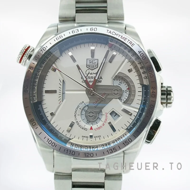 Tag Heuer Carrera Men's CarreraWSB002 43mm Stainless Steel