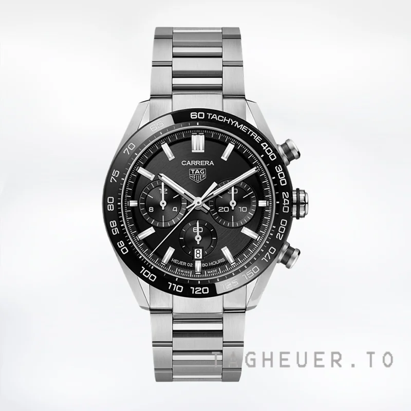 Tag Heuer Carrera CBN2A1B.BA0643 Men's 43mm Silver-tone