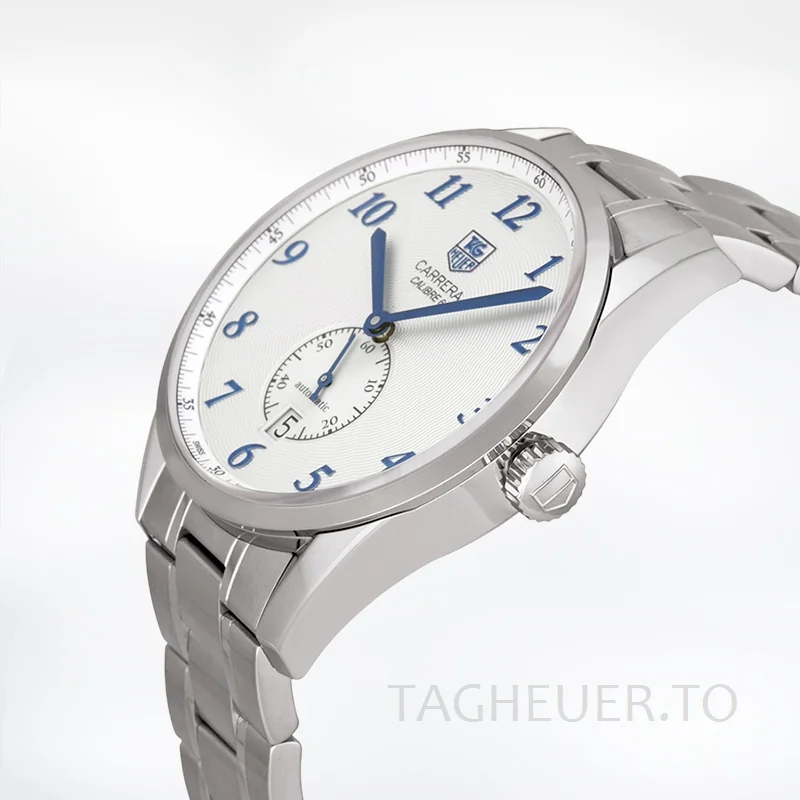 Tag Heuer Carrera 43mm Men WAS2111.BA0732 Silver-tone Stainless Steel