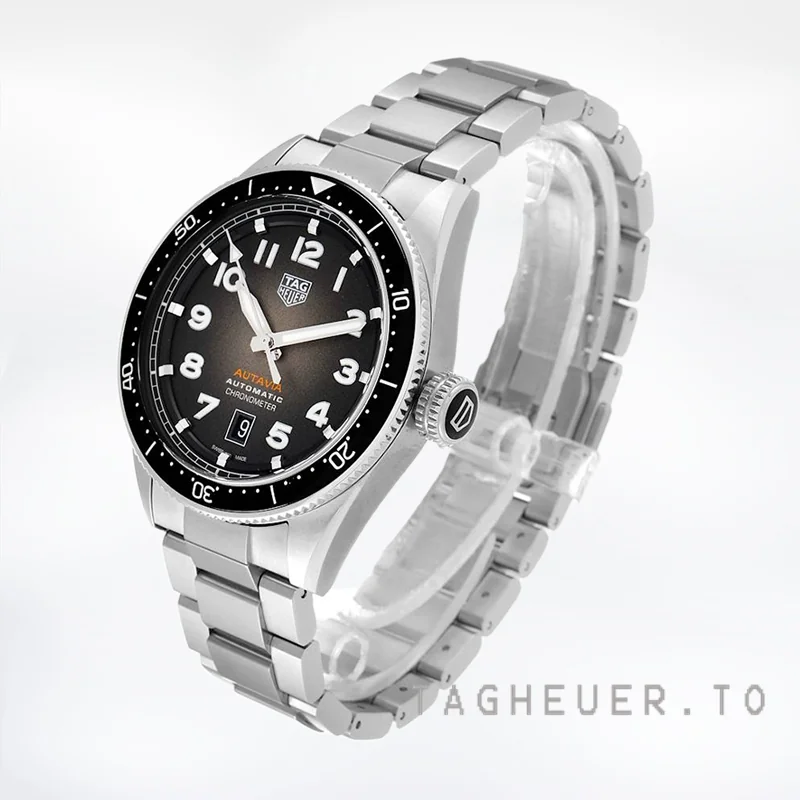 Tag Heuer Autavia WBE5114.EB0173 44mm Men's Silver-tone Automatic