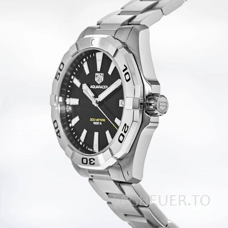 Tag Heuer Aquaracer WBD1110.BA0928 Men 43mm Silver-tone
