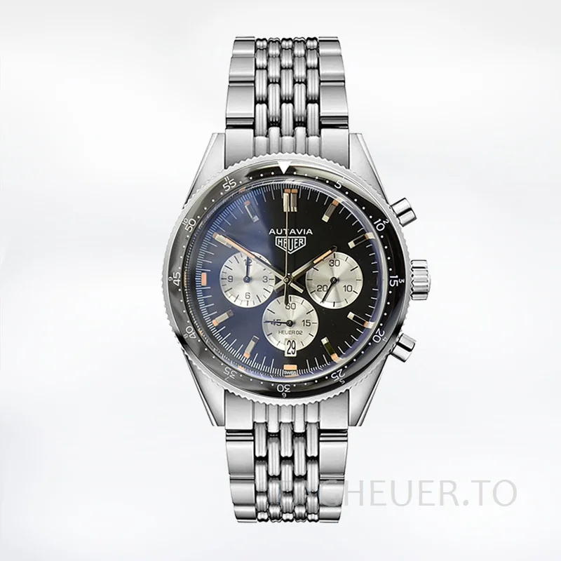 Tag Heuer Autavia CBE2111-001 Men 43mm Silver-tone