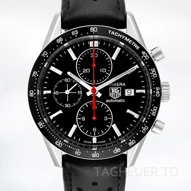 Tag Heuer Carrera 43mm CV2014.FC6233 Men's Watch
