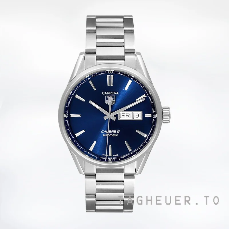 Tag Heuer Carrera Men's 43mm WAR201E.BA0723 Blue Dial Stainless Steel