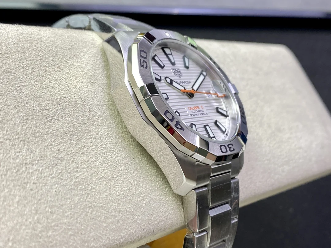 Best Swiss TAG Heuer Aquaracer WAY2013.BA0927 Replica Watch - 43mm Stainless Steel, White Dial, 100M Waterproof