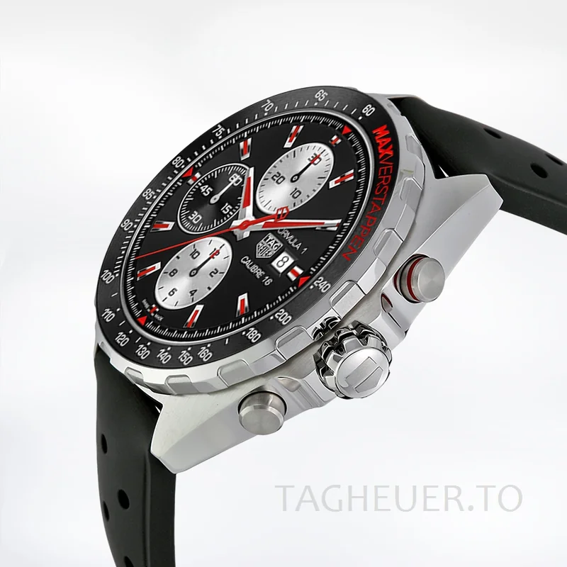 Tag Heuer Formula 1 43mm CAZ2018.BA0970-002 Men Black Dial Silver-tone