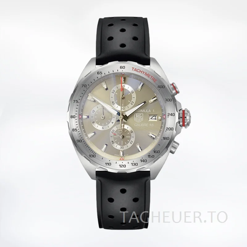 Tag Heuer Formula 1 43mm Men CAZ2015-003 Stainless Steel Grey Dial