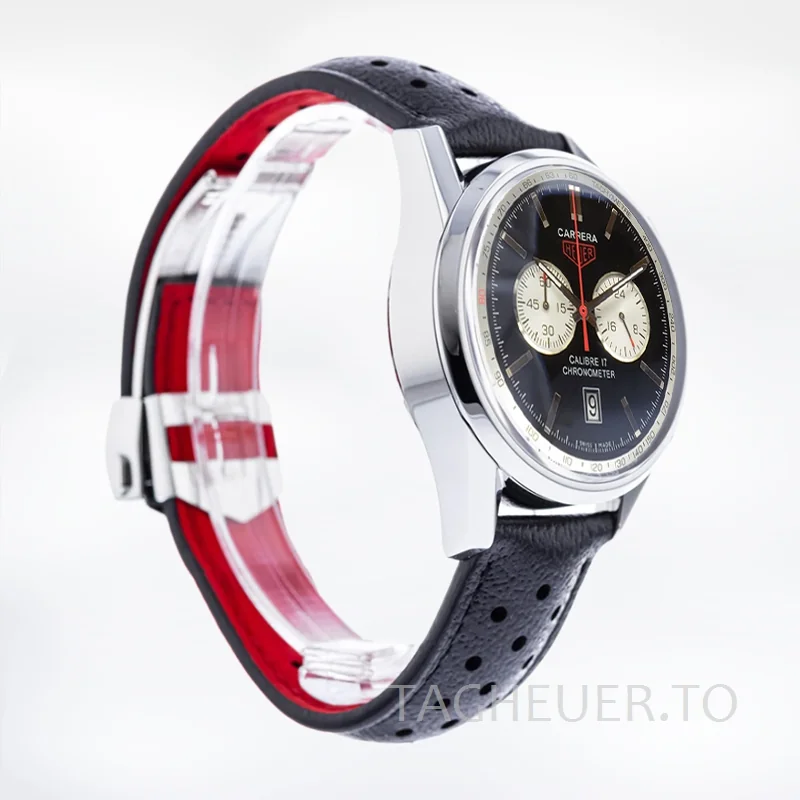 Tag Heuer Carrera CV2119-001 Men 43mm Stainless Steel Quartz
