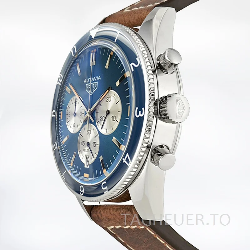 Tag Heuer Autavia 43mm Men CBE2110-001 Ceramics Bezel