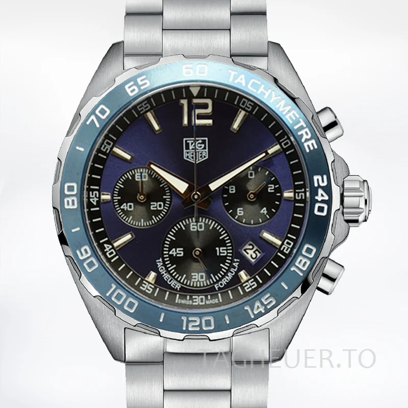 Tag Heuer Formula 1 Men 43mm CAZ1011-002 Silver-tone