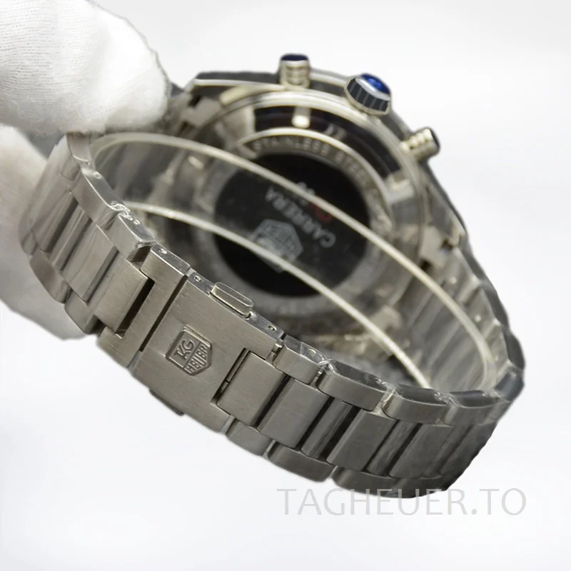 Tag Heuer Carrera CarreraWSB-014 Men 43mm Silver-tone Stainless Steel