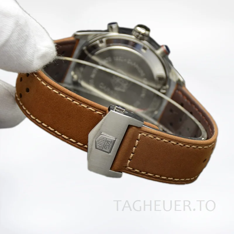 Tag Heuer Carrera 43mm CBM2112.FC6455 Men Silver-tone