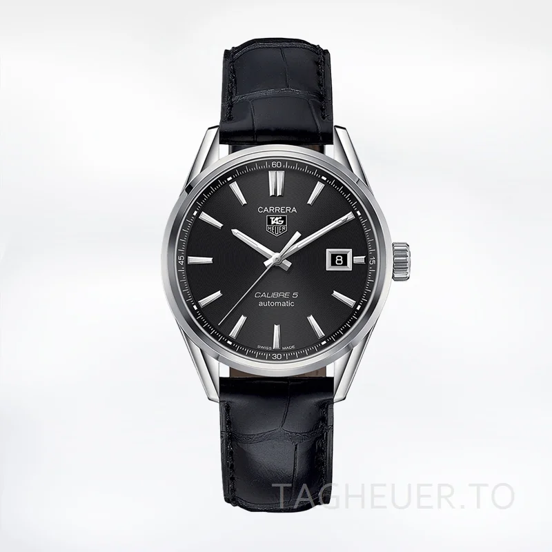 Tag Heuer Carrera WAR211A.FC6180 43mm Men's Watch Black-tone