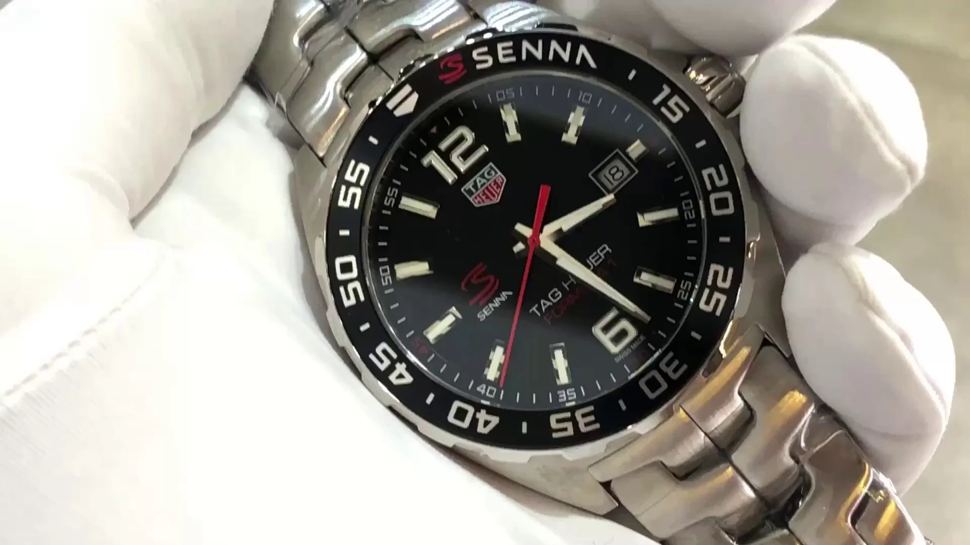 Best TAG Heuer Formula 1 WAZ1012.BA0883 Swiss Replica - 43mm Steel, Sapphire