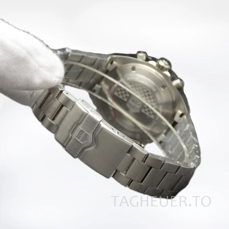 Tag Heuer Formula 1 Men 43mm Formula1BKSB-003 Silver-tone