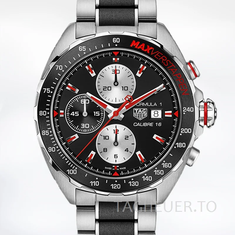 Tag Heuer Formula 1 43mm CAZ2018.BA0970 Men Silver-tone Stainless Steel