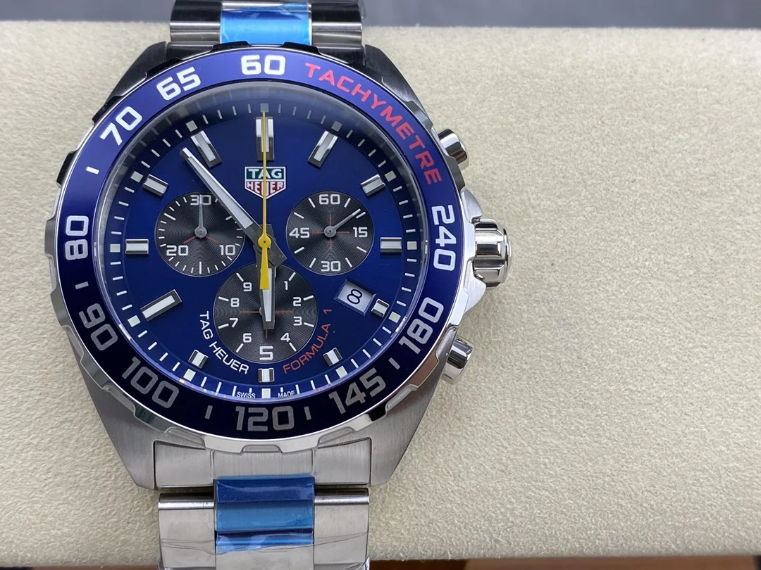​Best Swiss TAG Heuer Formula 1 CAZ101AB.BA0842 Replica - 43mm Blue Chronograph Watch​