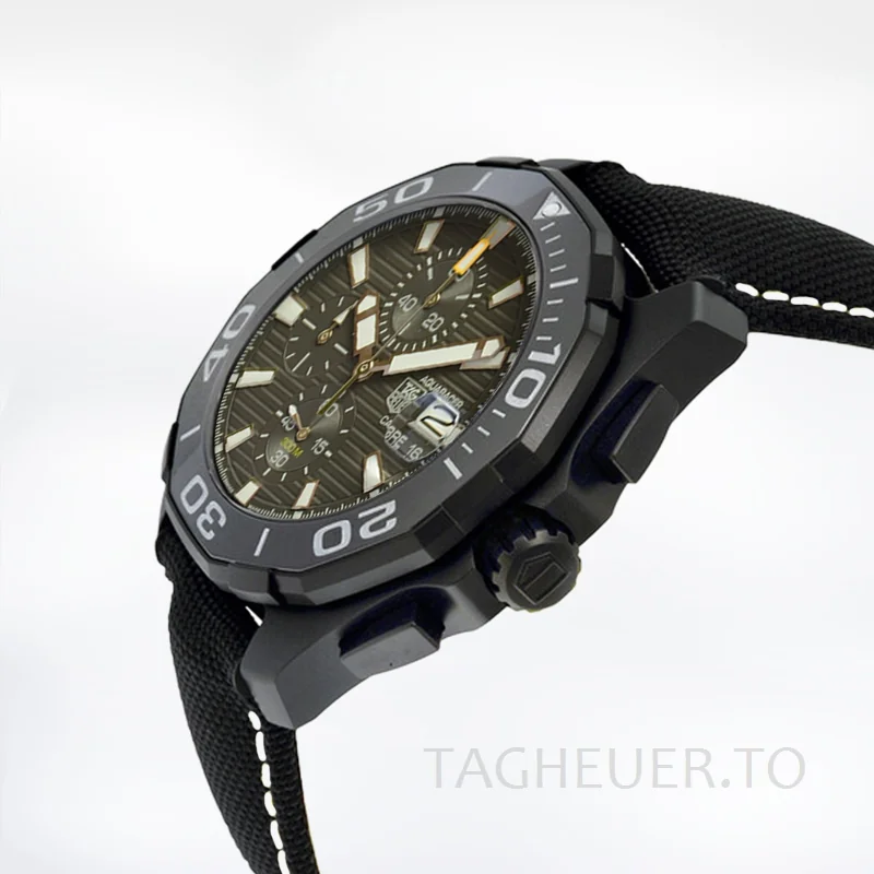 Tag Heuer Aquaracer CAY218A-001 Men 43mm Green Dial