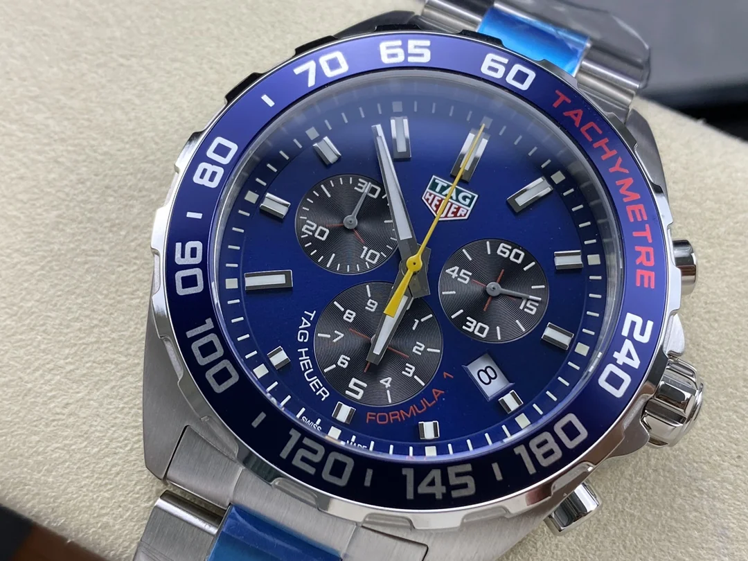 ​Best Swiss TAG Heuer Formula 1 CAZ101AB.BA0842 Replica - 43mm Blue Chronograph Watch​