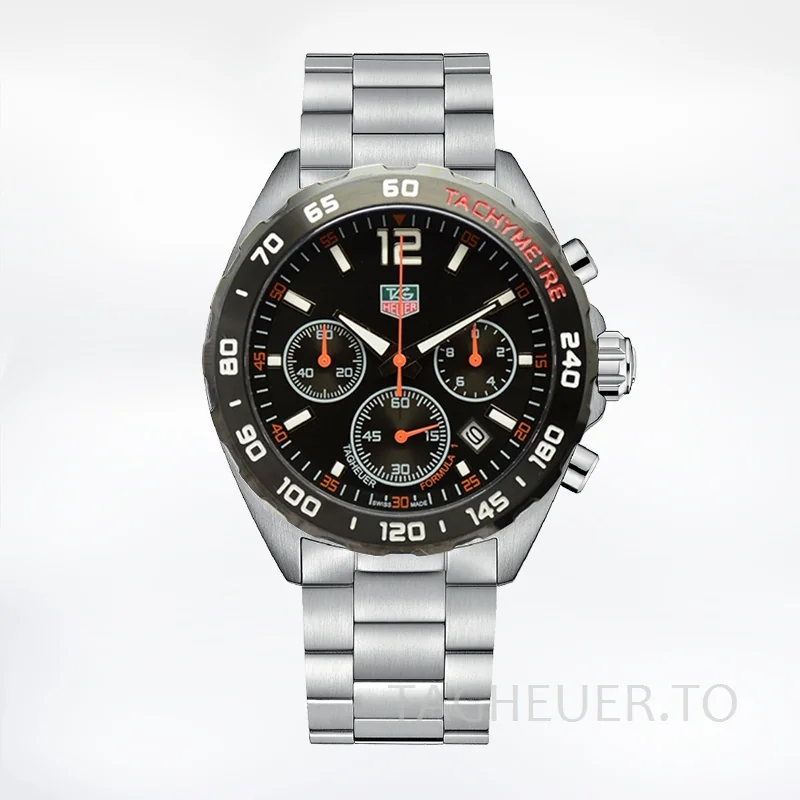 Tag Heuer Formula 1 43mm Men CAZ1014-001 Stainless Steel