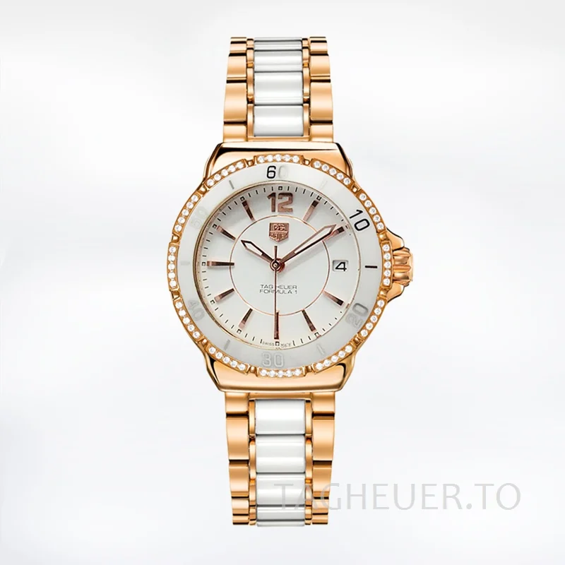 Tag Heuer Formula 1 Formula1WSB-011 38mm Ladies White Dial