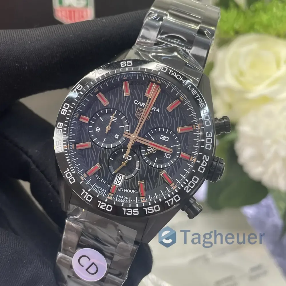 Best Swiss TAG Heuer Carrera CBN2A1L.FC6521 Replica Watch with Heuer 02 Movement