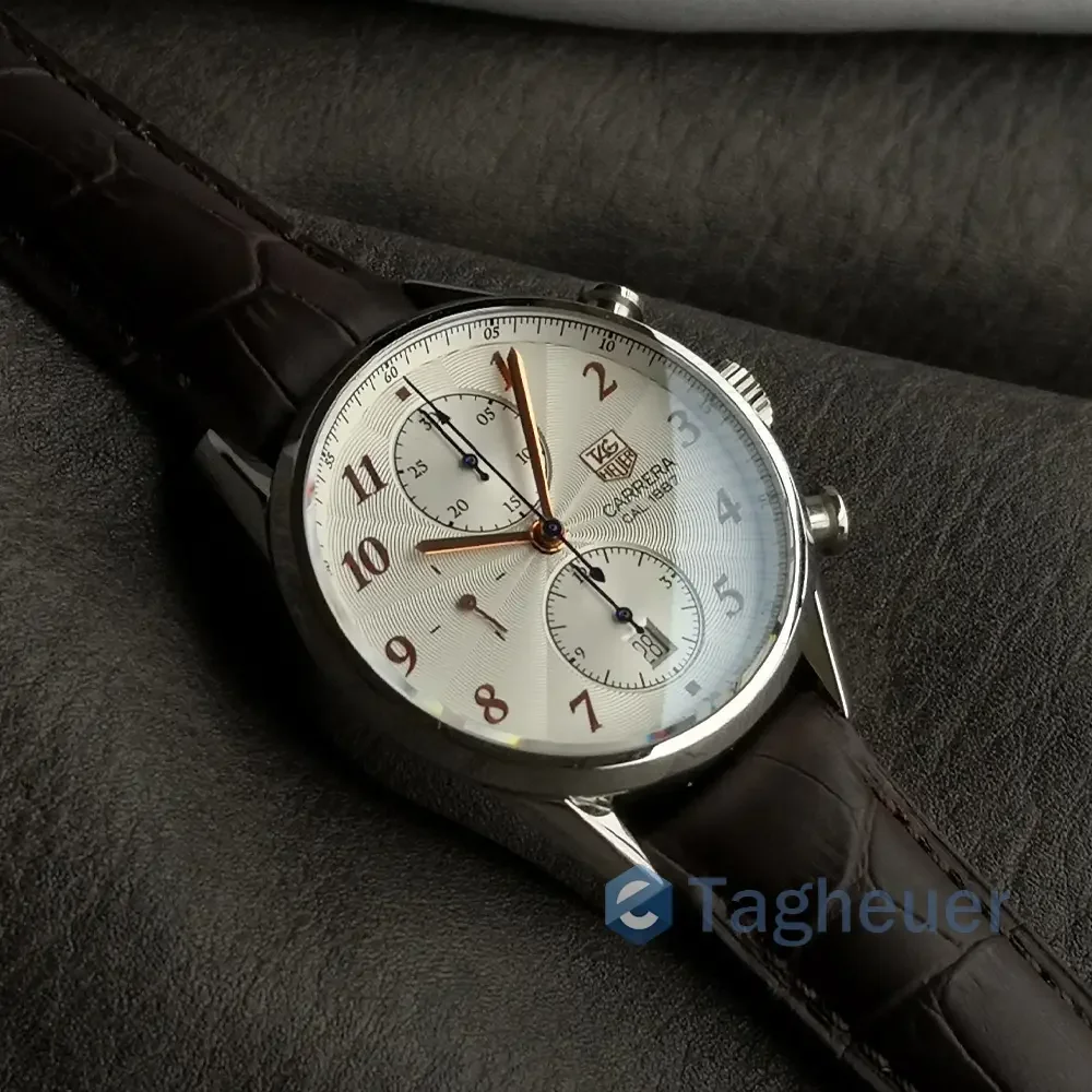 Review of Tag Heuer Carrera CAS2112.FC6291 Replica with Swiss Automatic Movement and Silver Dial