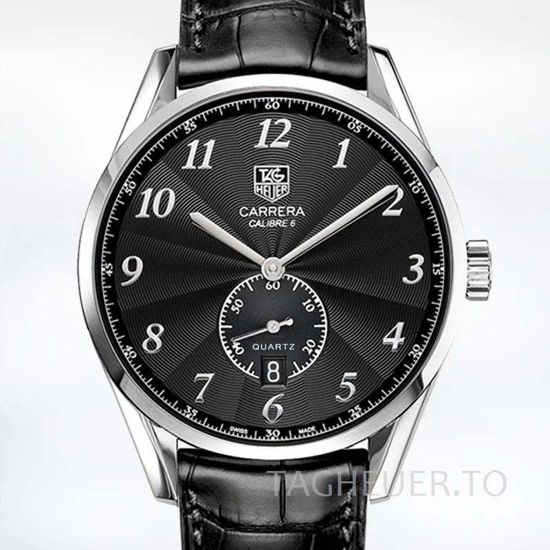 Tag Heuer Carrera Men 43mm WAS2110.FC6180 Quartz