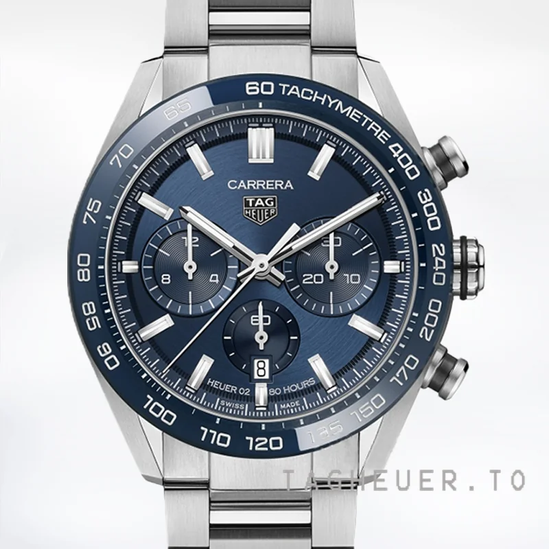 Tag Heuer Carrera 43mm Men's CBN2A1A.BA0643 Silver-tone