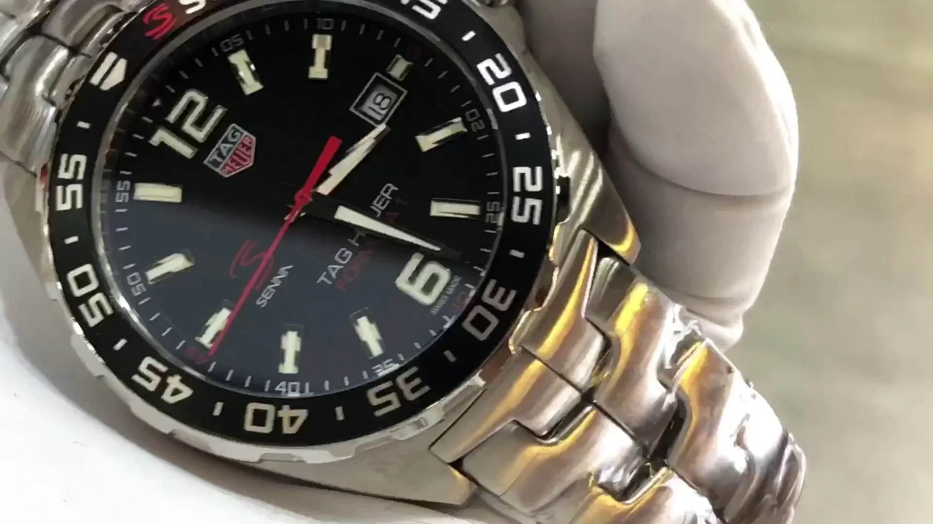Best TAG Heuer Formula 1 WAZ1012.BA0883 Swiss Replica - 43mm Steel, Sapphire