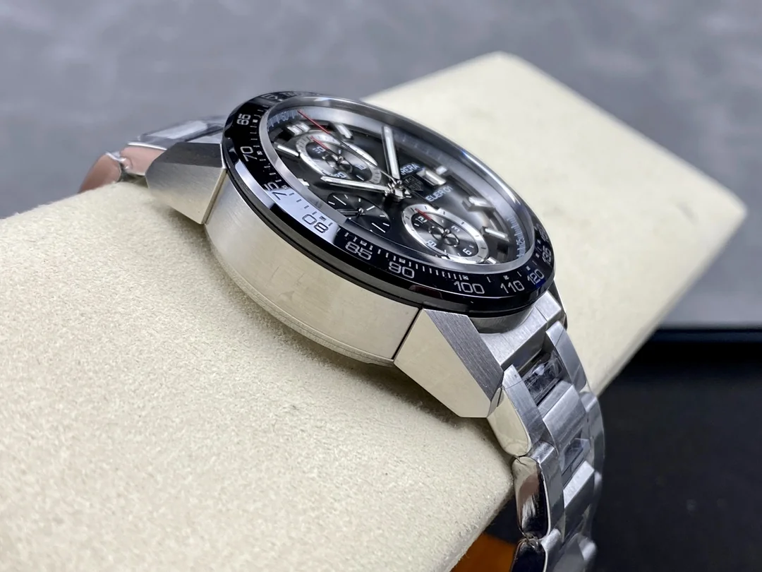 Best Swiss TAG Heuer Carrera CAR201W.BA0714 Replica Watch - 43mm Grey Dial, Stainless Steel, 50m Waterproof