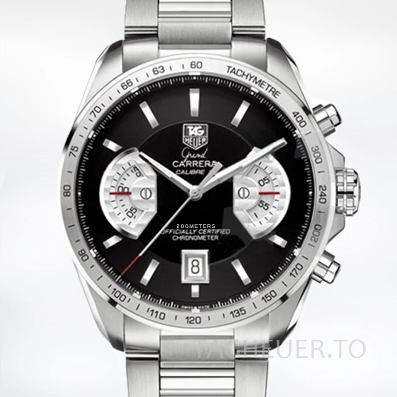 Tag Heuer Grand Carrera CAV511A.BA0902 43mm Men Stainless Steel Quartz