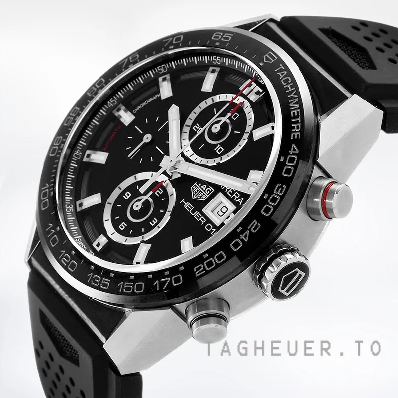 Tag Heuer Carrera CAR201Z.BA0714 43mm Men's Quartz Silver-tone