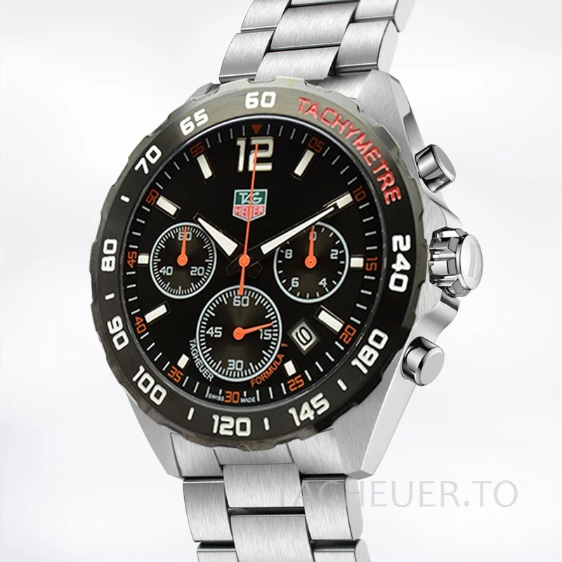 Tag Heuer Formula 1 43mm Men CAZ1014-001 Stainless Steel