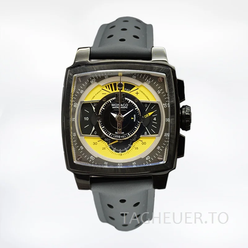 Tag Heuer Monaco MonacoBKAR-005 Men 43mm Stainless Steel Quartz