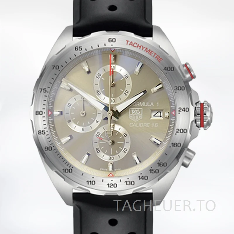 Tag Heuer Formula 1 43mm Men CAZ2015-003 Stainless Steel Grey Dial