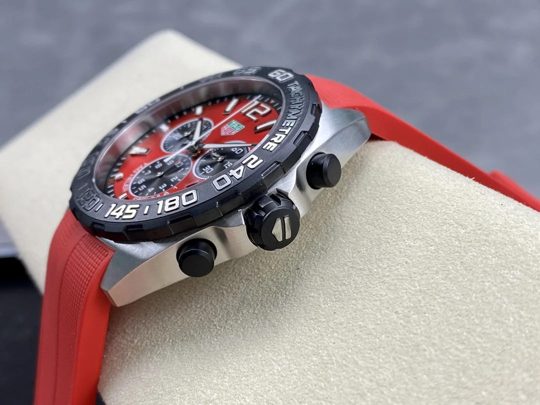 Best Swiss Replica Tag Heuer Formula 1 CAZ101AN.FT8055 Replica - AAA Red Dial Chronograph