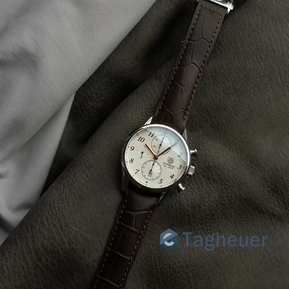 Review of Tag Heuer Carrera CAS2112.FC6291 Replica with Swiss Automatic Movement and Silver Dial