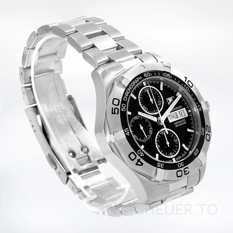 Tag Heuer Aquaracer CAF2010.BA0815 43mm Men's Watch Silver-tone