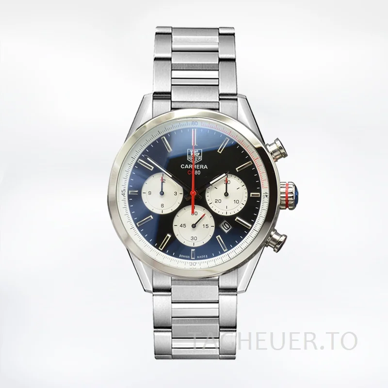 Tag Heuer Carrera Men CarreraBKSB-011 43mm Quartz
