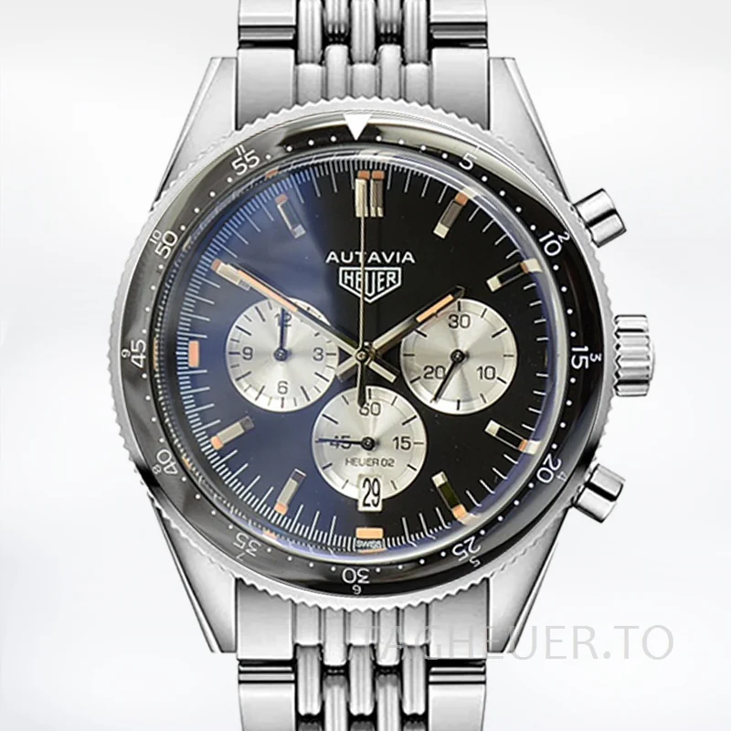 Tag Heuer Autavia CBE2111-001 Men 43mm Silver-tone