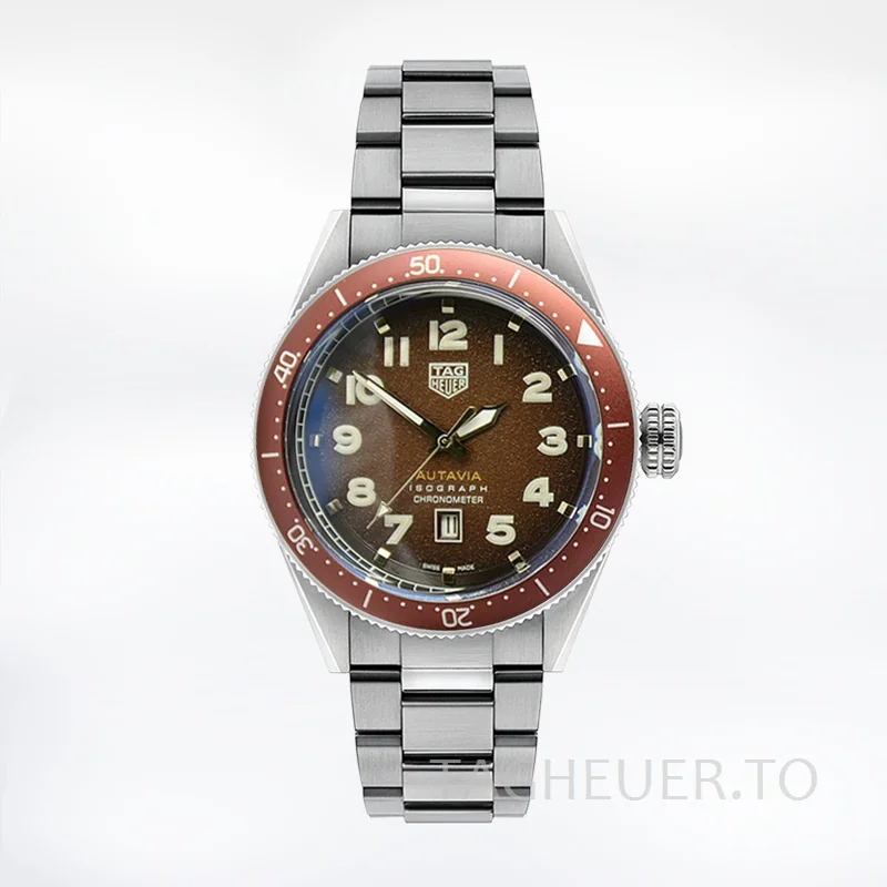 Tag Heuer Autavia WBE5114-003 Men 43mm Stainless Steel