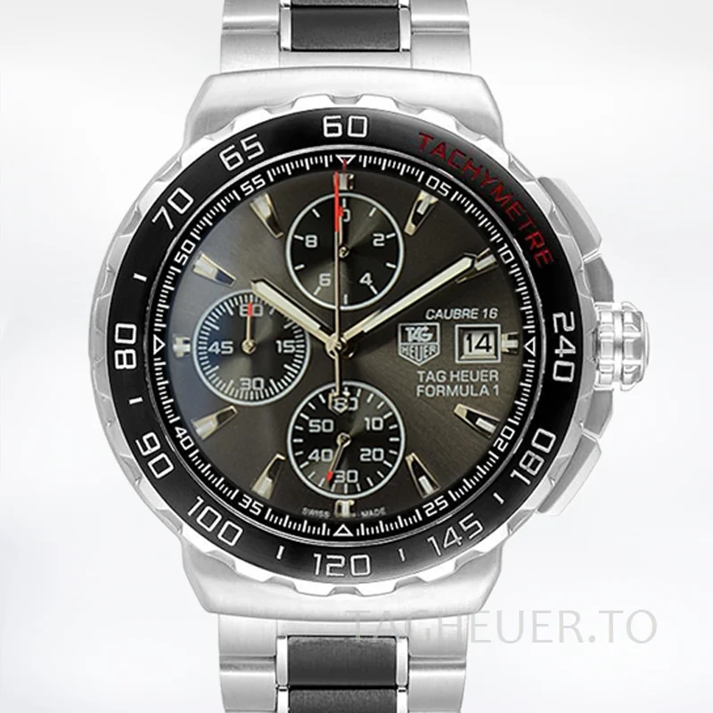 Tag Heuer Formula 1 CAU2011.BA0873 Men 43mm Black Dial