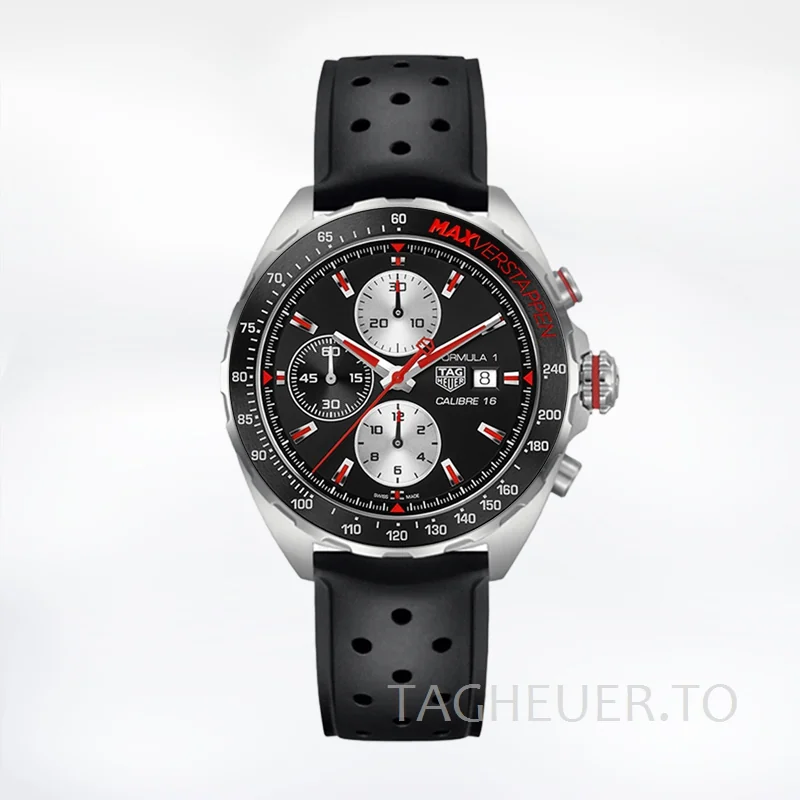 Tag Heuer Formula 1 43mm CAZ2018.BA0970-002 Men Black Dial Silver-tone