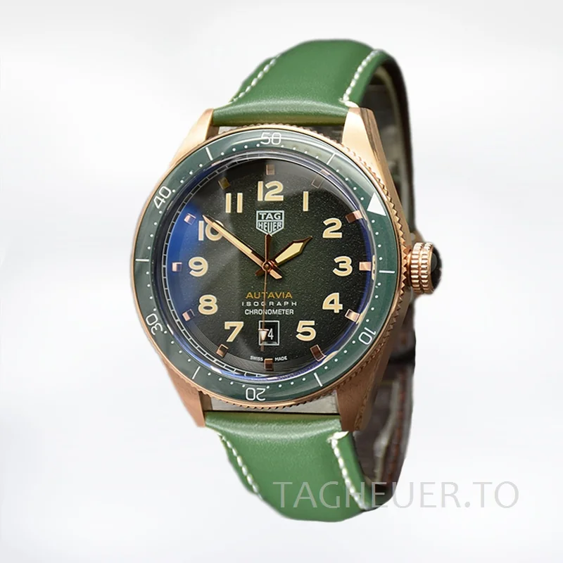 Tag Heuer Autavia Men WBE5190-001 43mm Ceramics Bezel