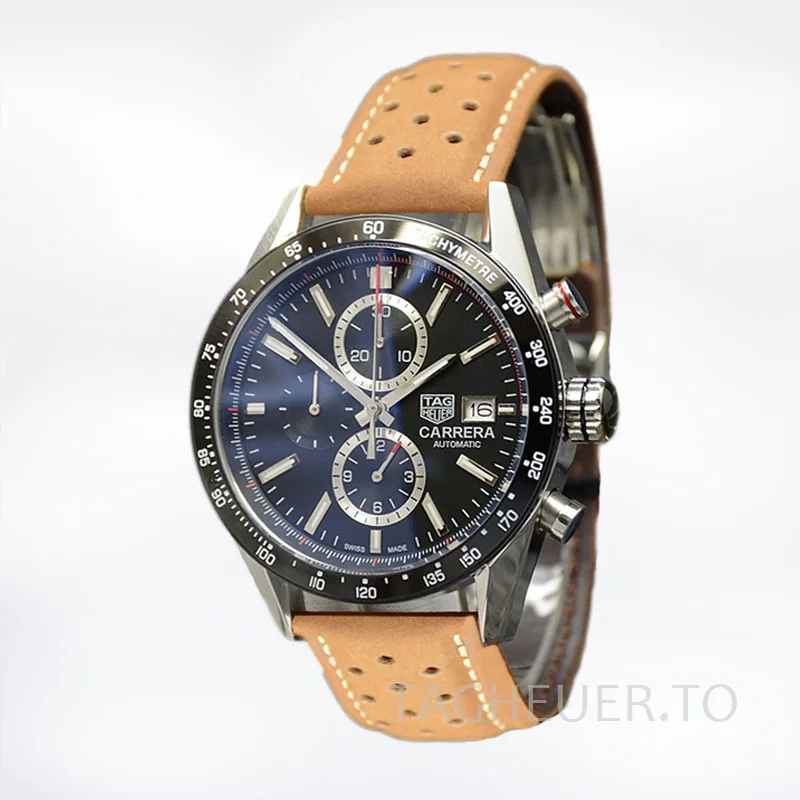 Tag Heuer Carrera 43mm CBM2110.FC6454-001 Men Black Dial