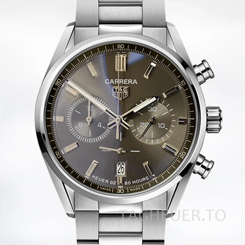 Tag Heuer Carrera CBN2012.FC6483-002 43mm Men Quartz Stainless Steel